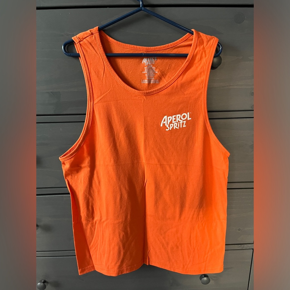 Men’s “Aperol Spritz” Tank Top in Large